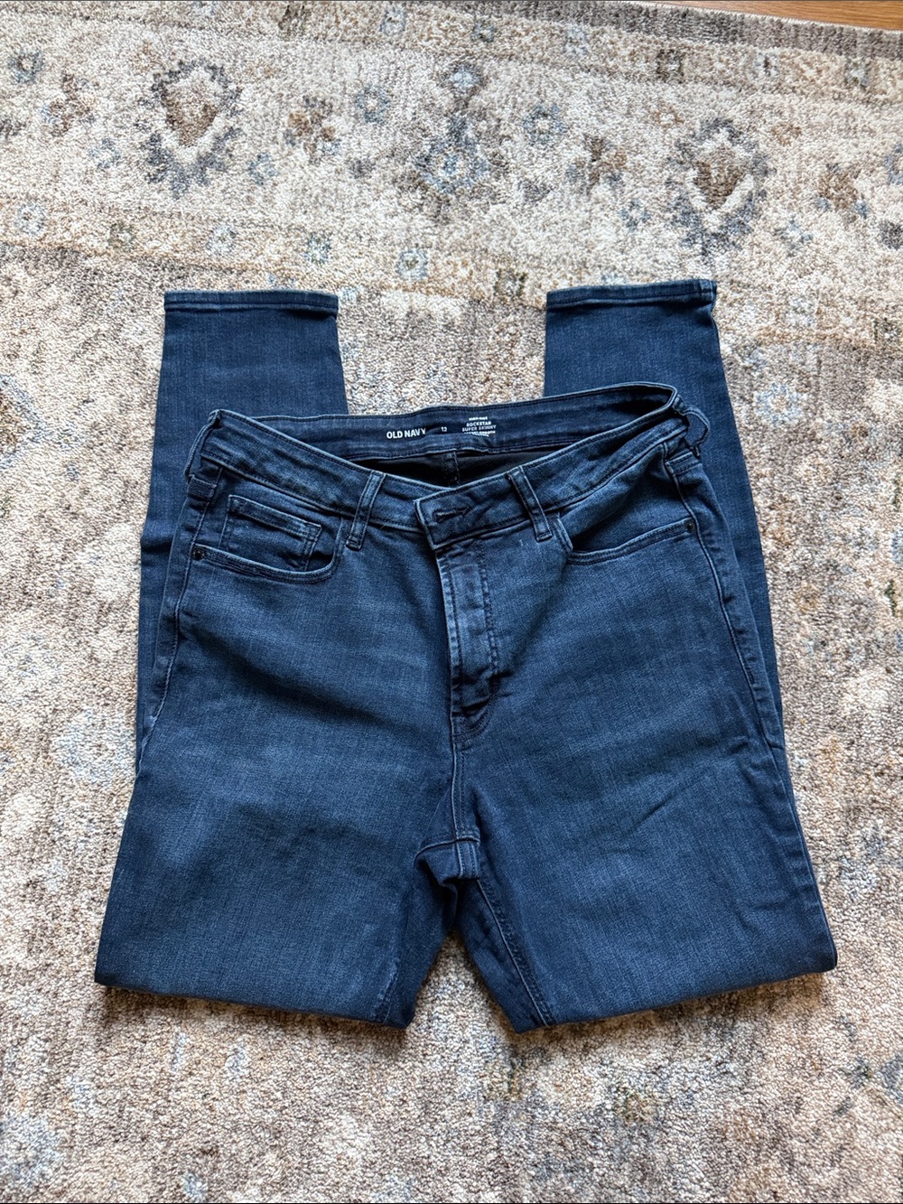 Old Navy Women’s Dark Blue Skinny Jeans
